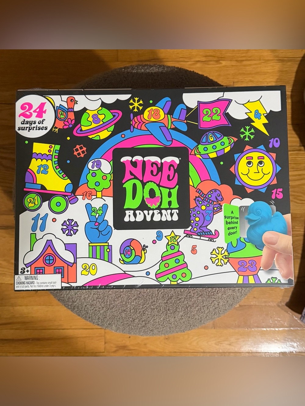🎄❄️ NeeDoh Advent Calendar Christmas Squishmas Brand New Sealed